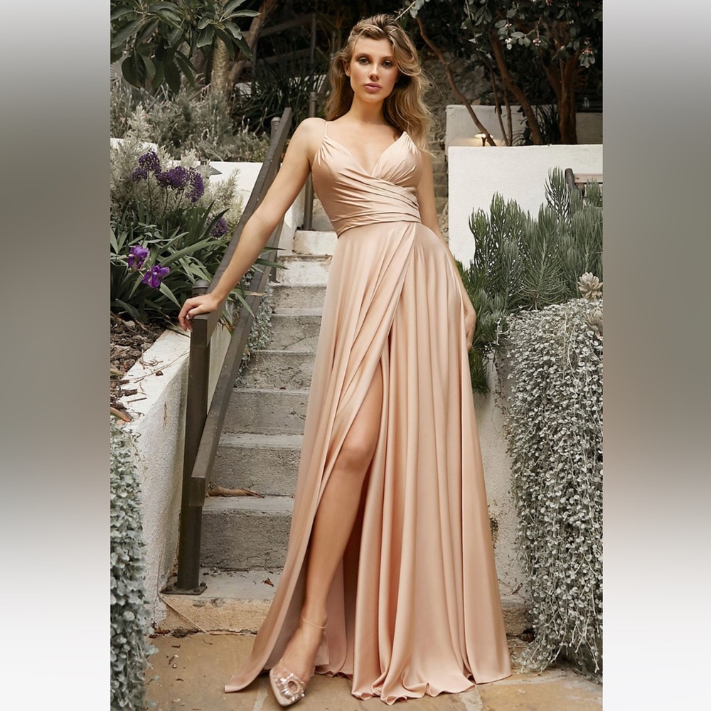 Lady Black Tie Dress